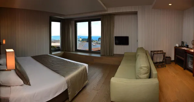 غرفة ديلوكس بسرير مزدوج بإطلالة، Hotel Arcadia Blue Istanbul 4/7