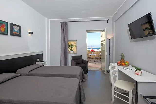 غرفة بسرير مزدوج أو سريرين منفصلين بشرفة، Hopps Hotel 1/3