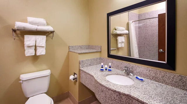 غرفة كبيرة بسريرين كوين، BEST WESTERN PLUS DeSoto Inn & Suites 3/3