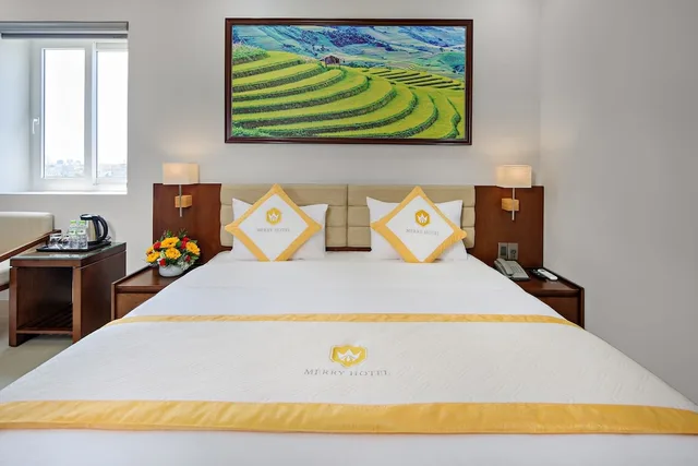 غرفة سوبيريور بسرير كينج، Merry Hotel 5/6