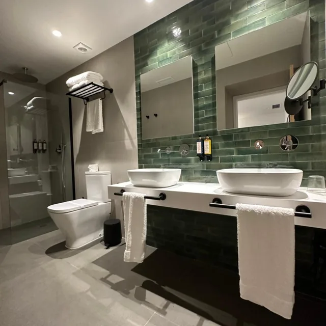 غرفة بسرير مزدوج في الطابق الأرضي، Hotel El Rosal de Cudillero 9/10