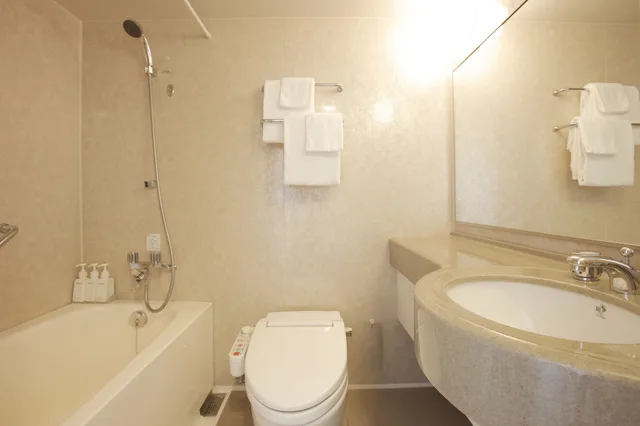 غرفة بسريرين منفصلين، Hotel Lumiere Nishikasai 5/6