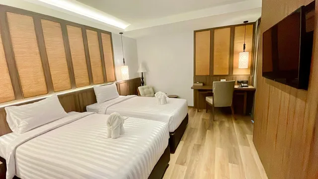 غرفة سوبيريور ركنية بسريرين منفصلين، Sareeviengping Hotel Chiang Mai 1/1