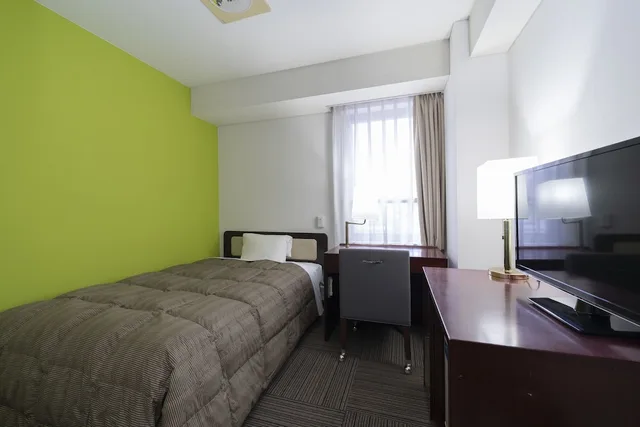 غرفة قياسية مفردة بسرير فردي للمدخنين، Hotel S-Plus Hiroshima Peace Park 1/1