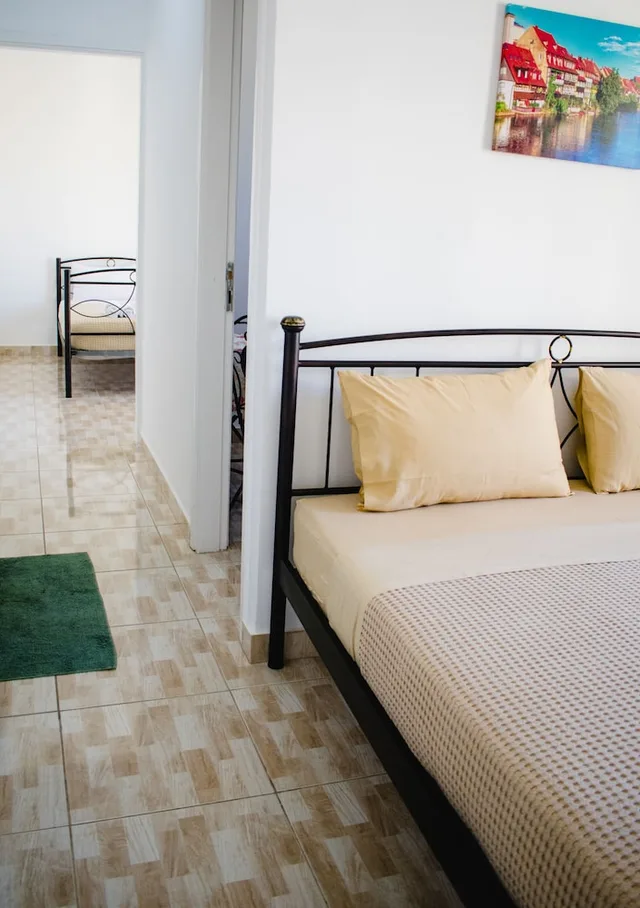 شقة عائلية بسرير مزدوج وسريرين منفصلين بغرفتي نوم، Nikolakakis Rooms Lavrio 3/5