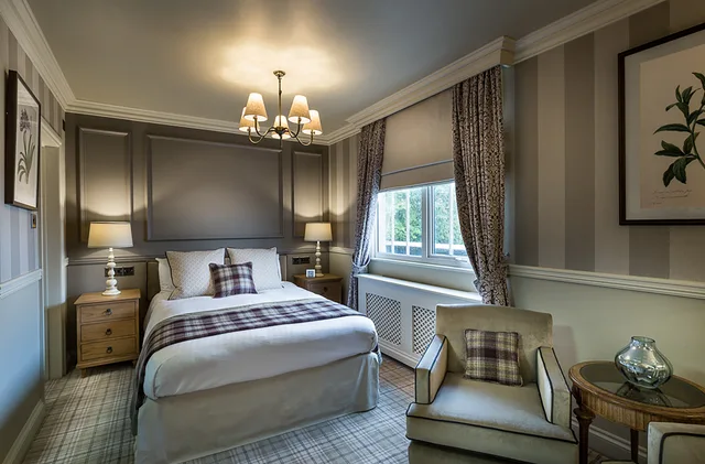 غرفة بسرير مزدوج، Down Hall Hotel Spa & Estate 2/3