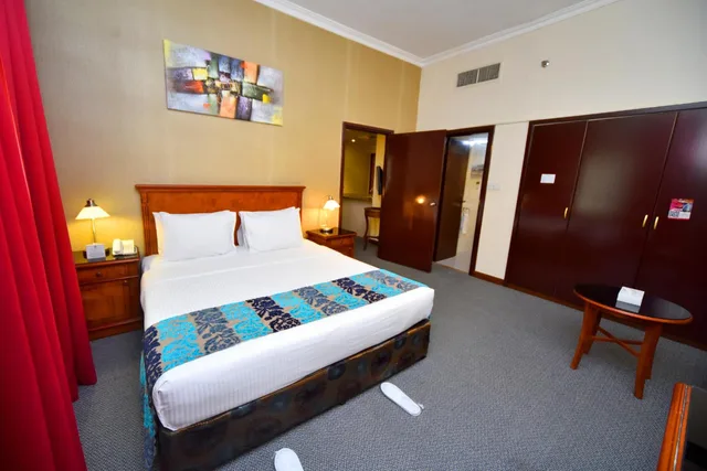 غرفة ديلوكس تنفيذية بسرير كينج، NEJOUM AL EMARATE HOTEL 3/10
