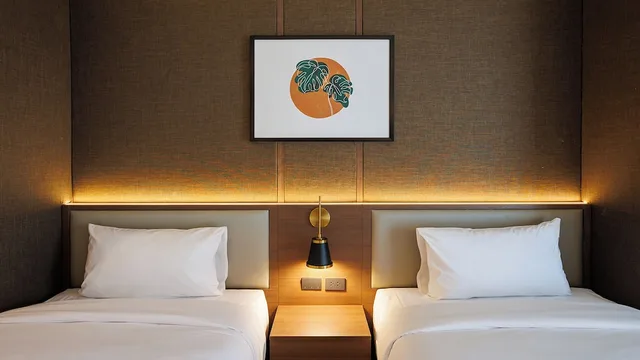 غرفة سوبيريور بسريرين منفصلين، B2 Huai Khwang Premier Hotel 5/10
