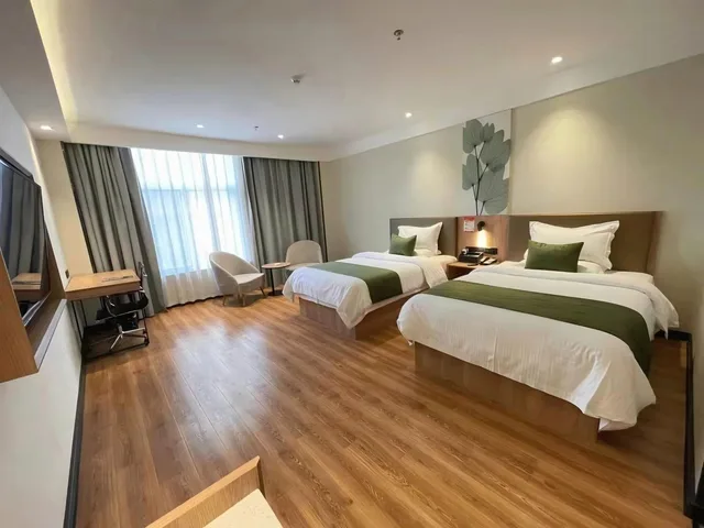 Feature, Twin Beds، GreenTree Inn Anhui Suzhou Yongqiao Qiongyun Market 1/1