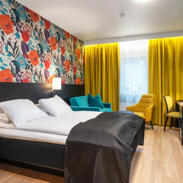 غرفة بسرير مزدوج أو سريرين منفصلين لذوي الإعاقة، Thon Hotel Harstad 2/5