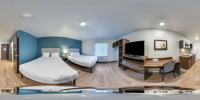 غرفة قياسية بسريرين كوين، WoodSpring Suites Libertyville - Chicago 8/10