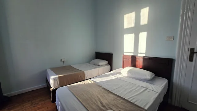 غرفة بسريرين منفصلين بحمام مشترك، Traveler Apos S House Hotel 6/10