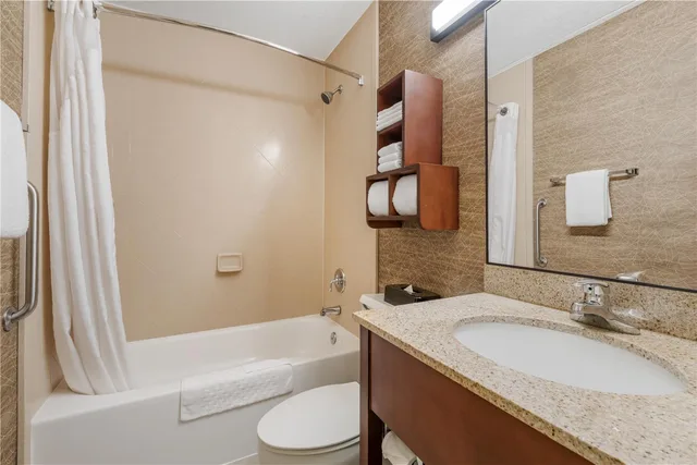 غرفة بسرير كوين، Best Western Fairmont 3/3