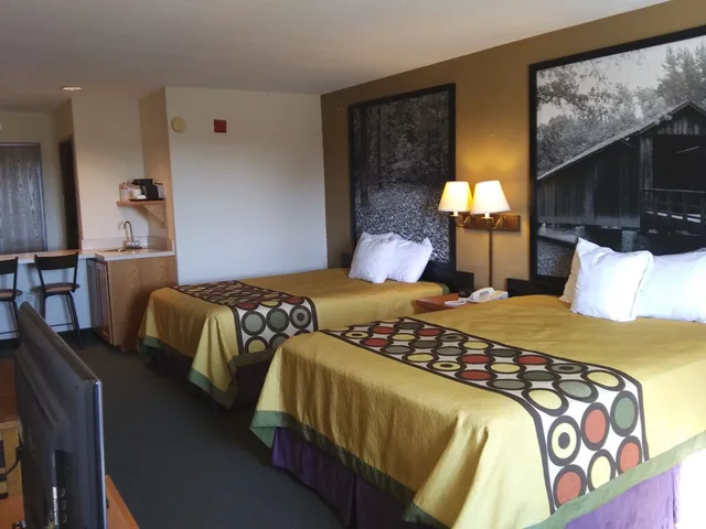 جناح استوديو بسريرين كوين، Super 8 by Wyndham Columbia East 6/10