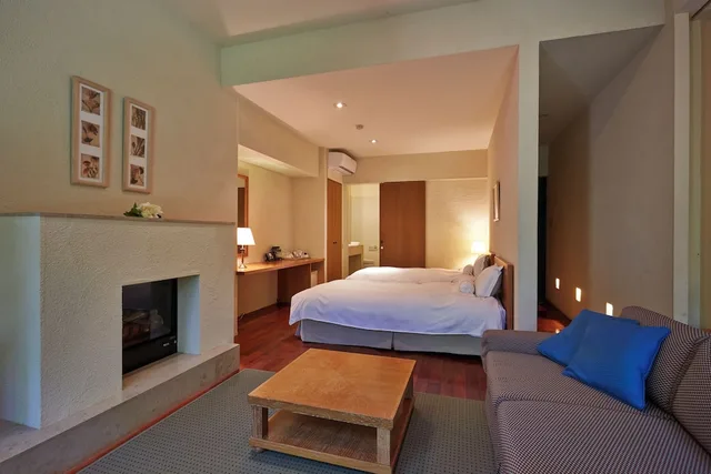 Village, Forest, Standard, Quadruple, 4 Beds, Smoking, Forest Village - Fuji Premium Resort 4/6