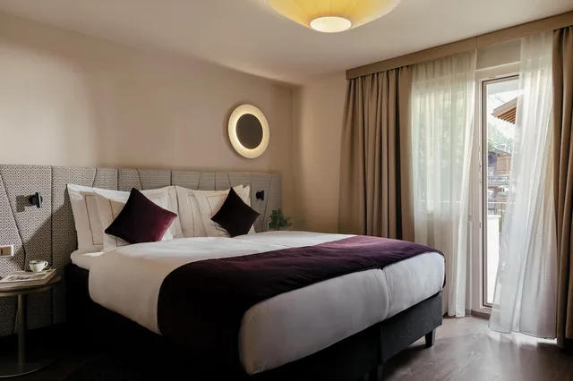 غرفة بسرير مزدوج، Schlosshotel Zermatt 1/4