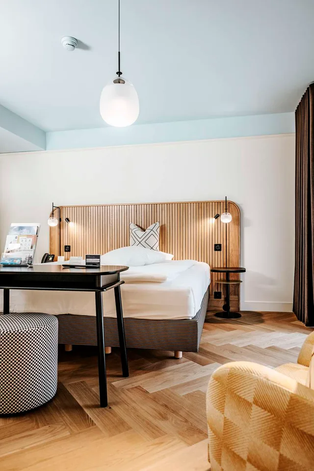 غرفة بزنس بسرير كوين، Best Western Plus Hotel Bern 2/4