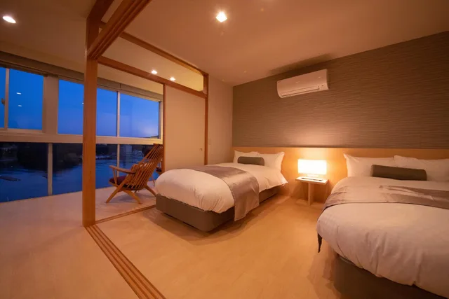 Japanese, Superior, Twin Beds, Toba Grand Hotel 5/10