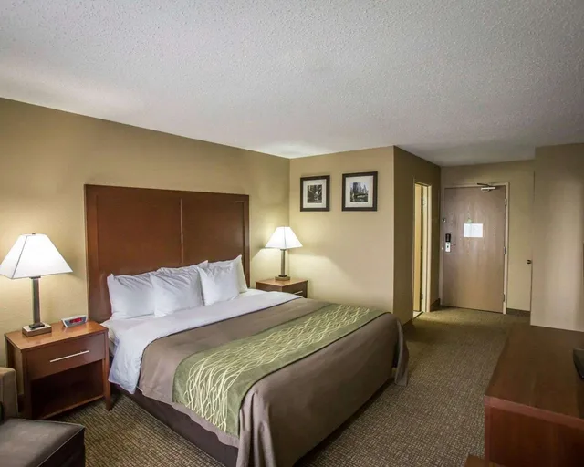 غرفة بسرير كينج، Comfort Inn Morris I-80 1/2