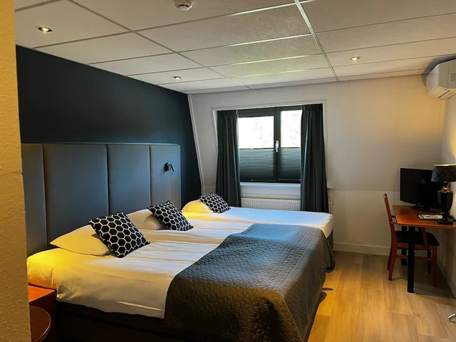 غرفة ثلاثية بثلاثة أسرّة، Het Wapen Van Delden Hotel 1/3