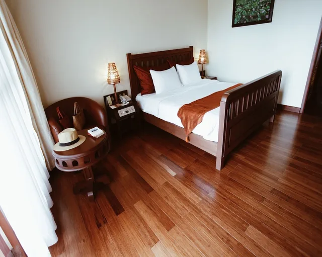 غرفة ديلوكس بسرير كينج بإطلالة على الحديقة، Royal Angkor Resort & Spa 10/10