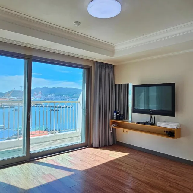 استوديو بشرفة، Bay Resort Tongyeong 1/1