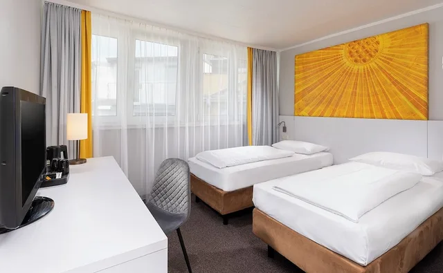 غرفة سوبيريور بسريرين منفصلين، Wyndham Garden Dusseldorf City Centre Konigsallee 3/7