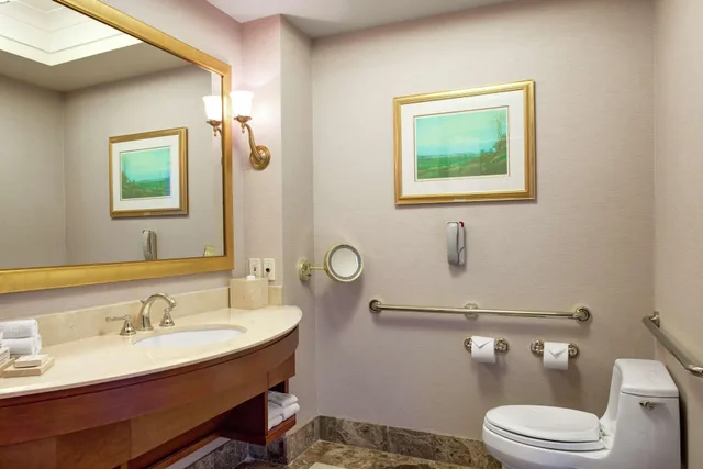 Room, King Bed, Lake View, Executive Level, Accessible، Hilton Lac Leamy 4/5