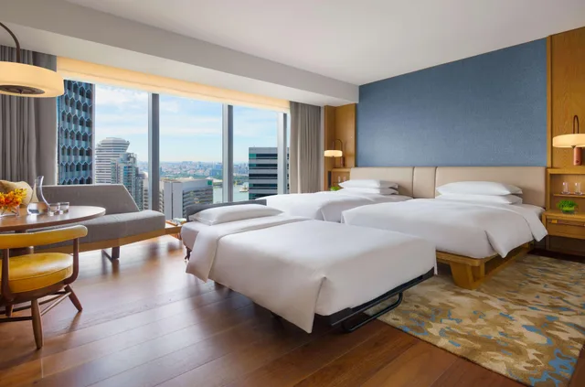 غرفة ديلوكس بسريرين منفصلين، Andaz Singapore 2/5