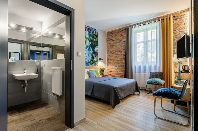 غرفة بسرير مزدوج، Art And Garden Residence 6/9