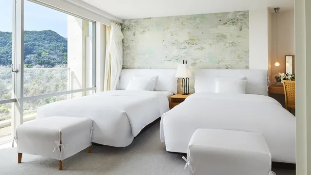 جناح تنفيذي بسريرين منفصلين بإطلالة على البحر، Grand Nikko Awaji (ex The Westin Awaji Island Resort & Conference Center) 1/1