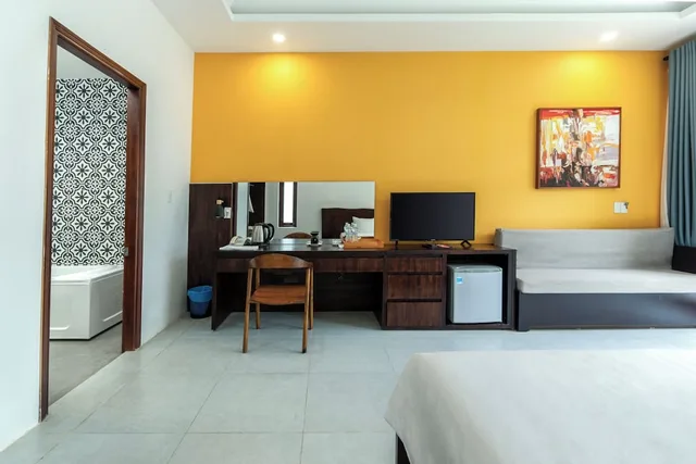 بنغل حصري بسرير كينج بإطلالة على الحديقة، Kingo Retreat Resort 5/8
