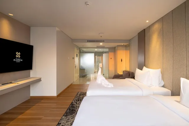 غرفة غراند ديلوكس بسريرين منفصلين، The Grand Platinum Jakarta 2/6