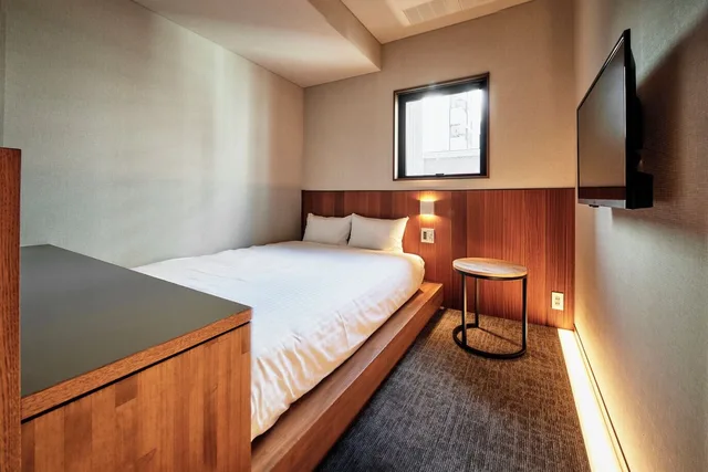 غرفة قياسية بسرير مزدوج، & Hotel Hakata 4/7