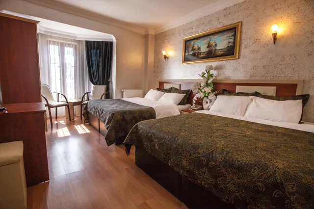 غرفة عائلية بسريرين مزدوجين، Grand Hotel Palmiye 3/10