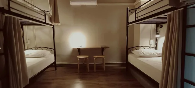 سكن مشترك مختلط بأربعة أسرّة، Sattahiptale Boutique Guest House & Hostel 1/1