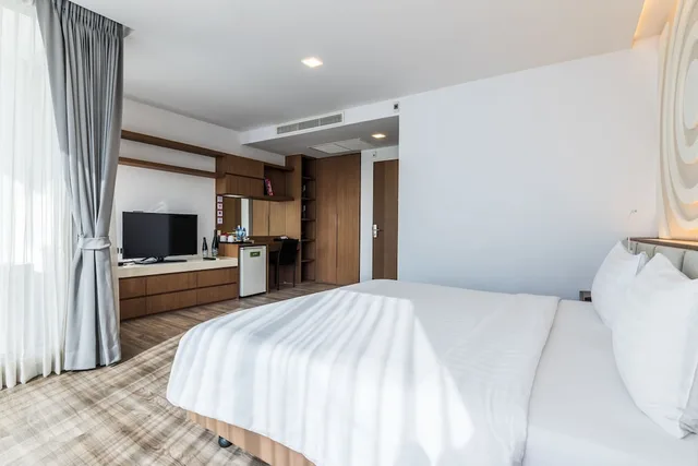 استوديو بسرير كينج، Olive Bangkok Hotel 3/8