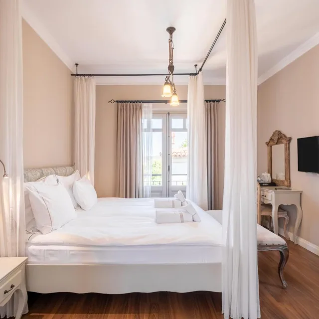 غرفة ديلوكس بسرير مزدوج مع أريكة، Viento Alacati Hotel 4/10