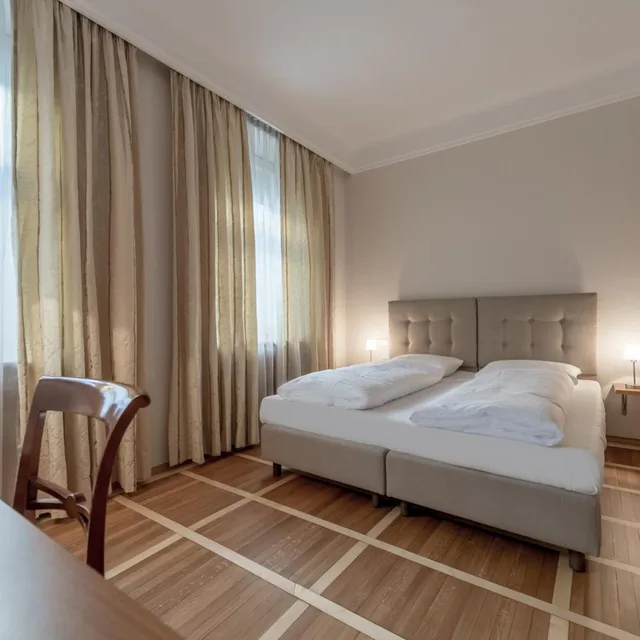 غرفة بسرير مزدوج، Altstadthotel Wolf Dietrich 3/7