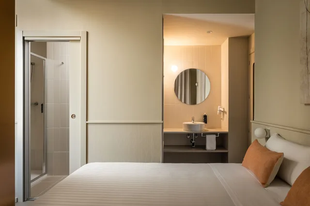 غرفة قياسية بسرير مزدوج بحمام خاص، Hotel Condal 5/10