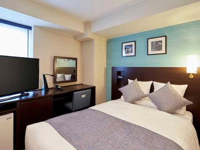 غرفة قياسية بسرير نصف مزدوج للمدخنين، Hotel Mystays Yokohama 2/2