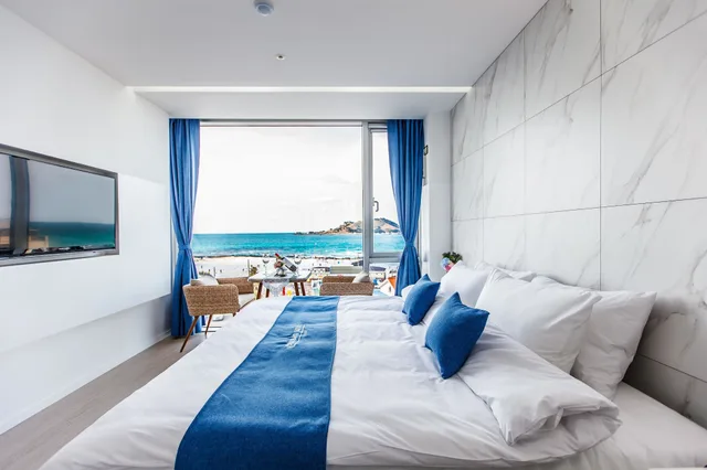 غرفة ديلوكس بسرير كوين، Bluespring Boutique Hotel 1/8