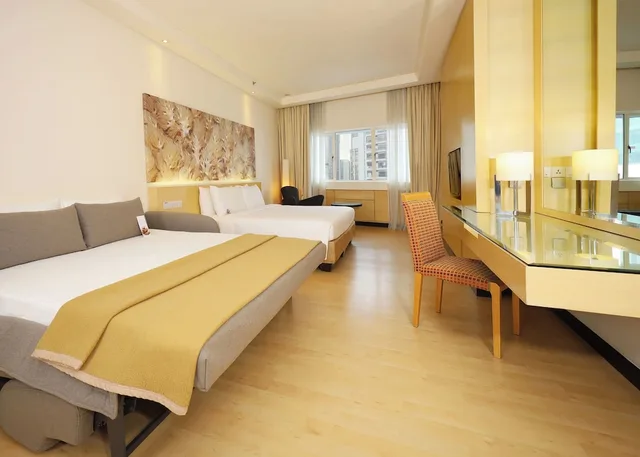 غرفة تنفيذية رباعية بسرير كينج مع أريكة، ANSA Hotel Kuala Lumpur 1/3