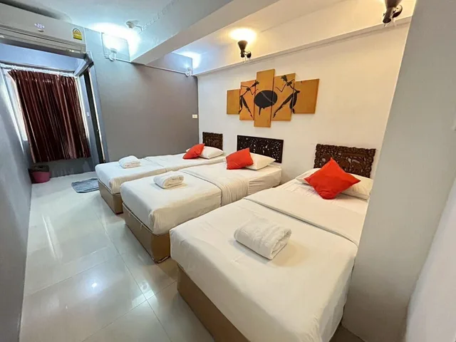 غرفة ثلاثية بغرفة نوم واحدة، Khaosan Art Hotel 2/7