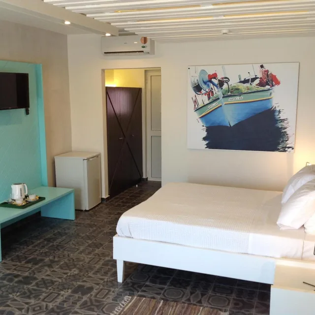 غرفة سوبيريور بسرير مزدوج أو سريرين منفصلين بإطلالة على البحر، Irina Beach Hotel 5/7