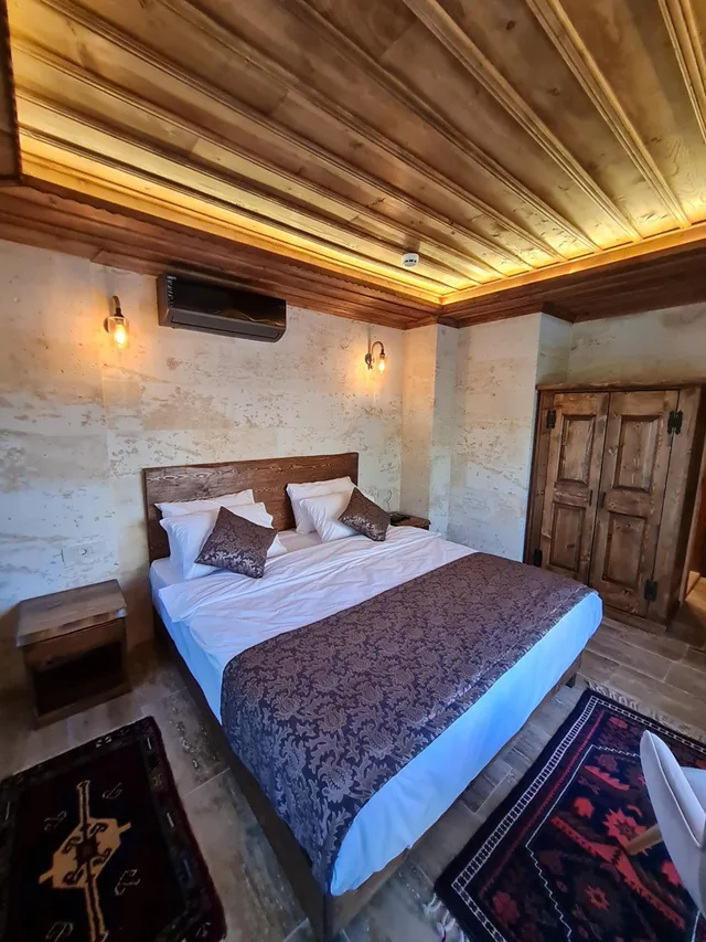 غرفة ديلوكس بسرير مزدوج بشرفة، Flavia Cappadocia Hotel 8/10