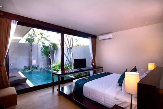 فيلا بسرير كينج بغرفة نوم واحدة بمسبح خاص، Asa Bali Luxury Villas Spa 3/5