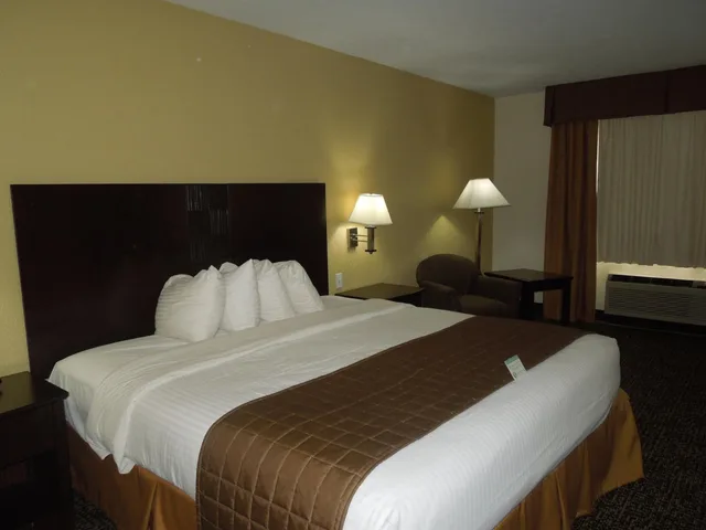 غرفة بسرير كينج بحوض استحمام لذوي الإعاقة، Best Western Inn Elyria 3/6