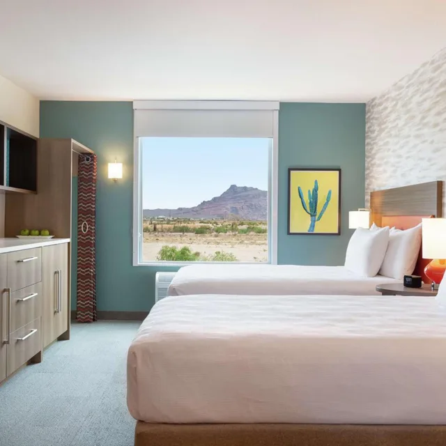 استوديو بسريرين كوين مع أريكة لذوي الإعاقة، Home2 Suites by Hilton Mesa Longbow AZ 2/5