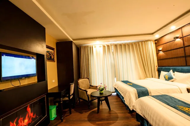 غرفة بإطلالة على المدينة، Sapa Mimosa Hotel 1/2